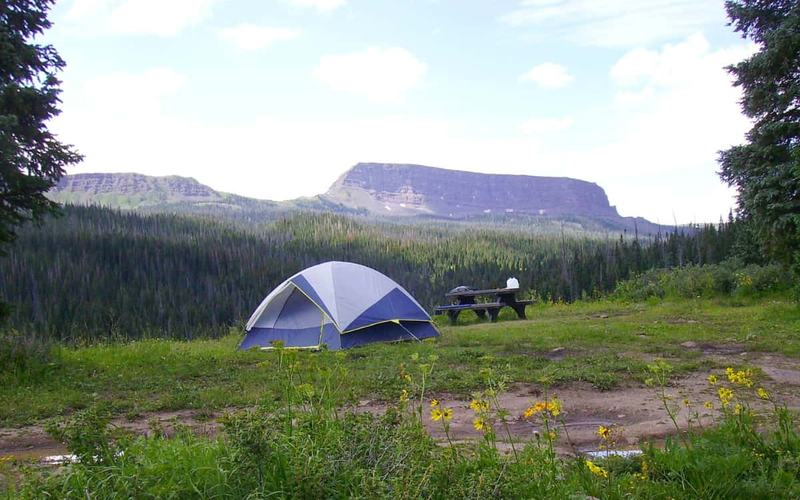 Camping en Medicine Bow-Routt y Thunder Basin