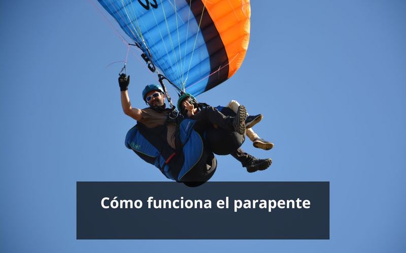 Cómo funciona el parapente