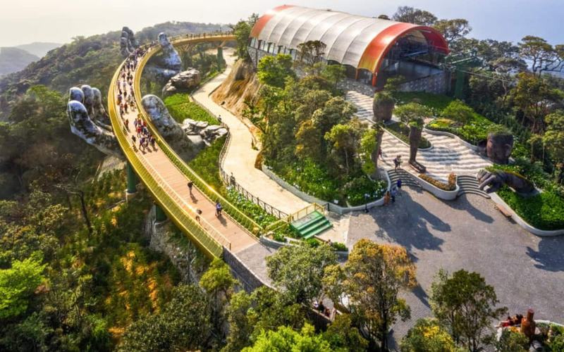 Cómo ver el hermoso Golden Bridge de Vietnam