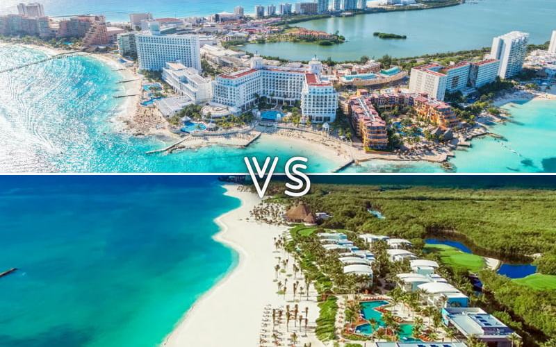 7 Diferencias entre Cancún y Riviera Maya que te sorprenderán