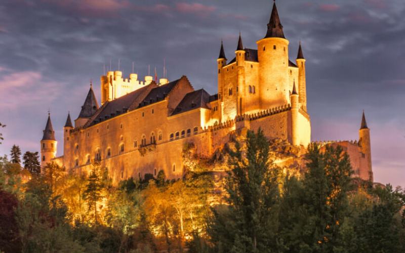 Castillo Alcázar De Segovia: Inspiración de Disney