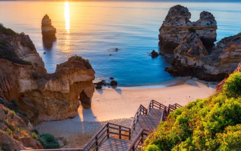 Explorando la región del Algarve de Portugal