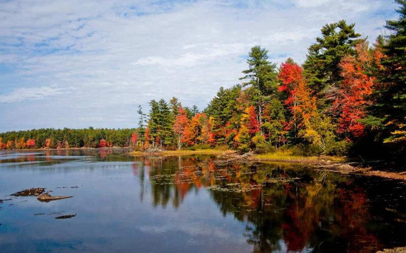 9 Hermosos lugares para Ver los Colores del Otoño en Maine