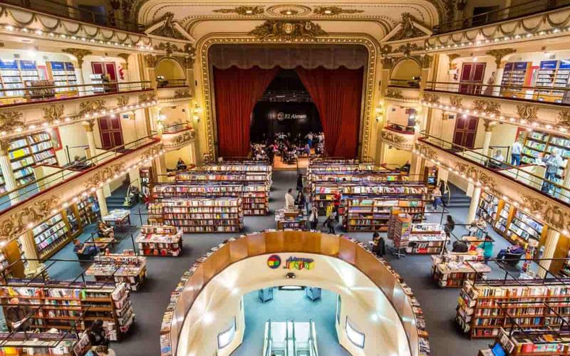 Librería El Ateneo Grand Splendid, Ubicada en un Antiguo Teatro