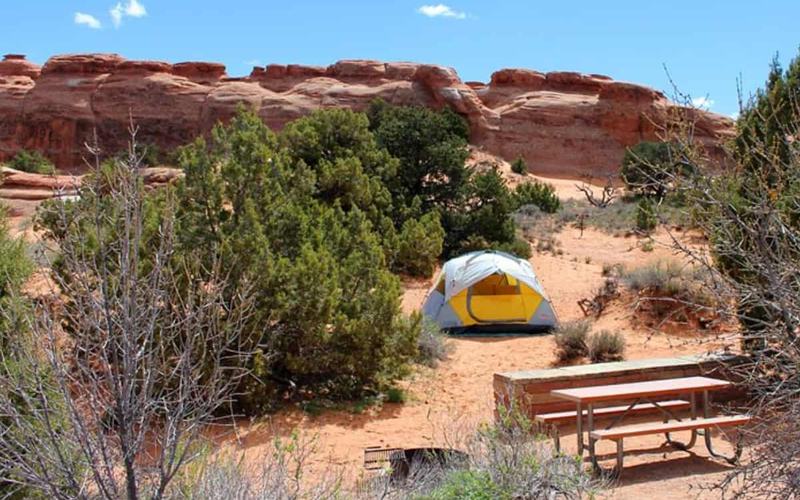 5 Lugares para Acampar Gratis cerca de Moab, Utah
