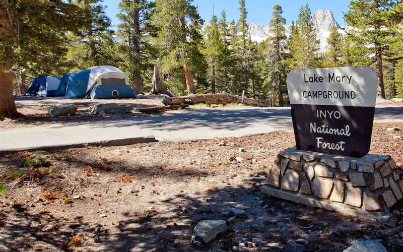 7 Lugares para Acampar en Mammoth Lakes, California