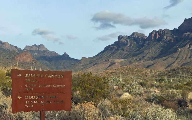 Mejores Rutas para Mochileros en Big Bend en Texas