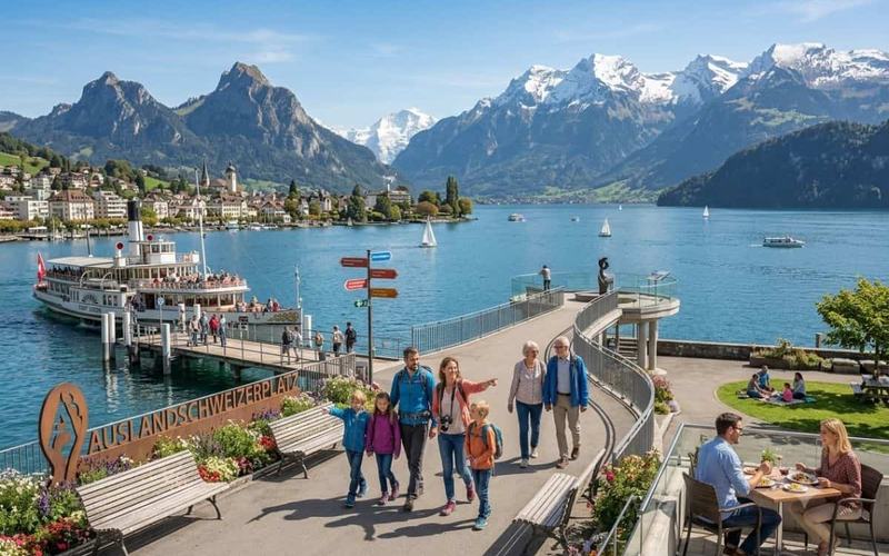 Paseo por la orilla de Brunnen: qué ver y cómo disfrutar del lago
