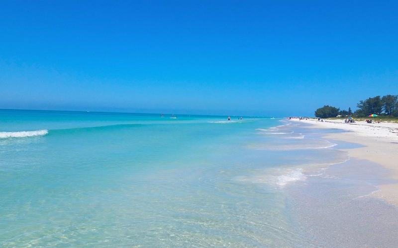 Playas en Isla Anna María Florida