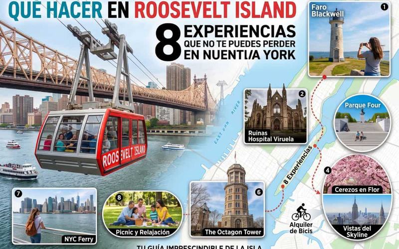Qué hacer en Roosevelt Island: 8 experiencias que no te puedes perder en Nueva York