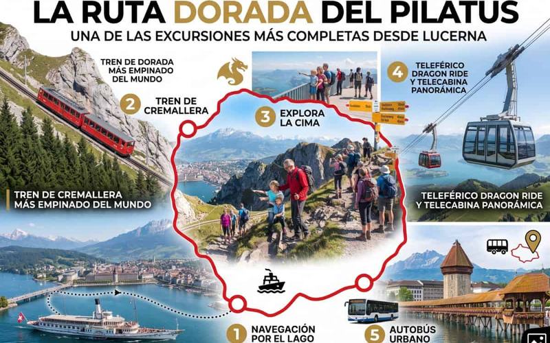 Ruta Dorada del Pilatus: Guía para tu excursión