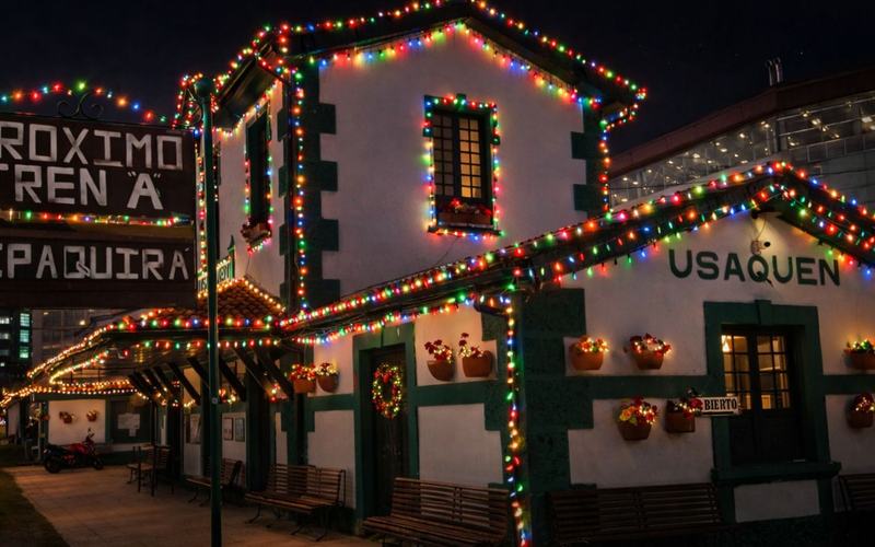 Tren de la sabana navidad: Guía del Recorrido