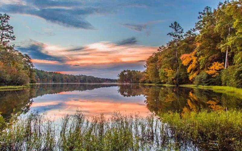 8 Lugares para ver los colores de otoño en Alabama