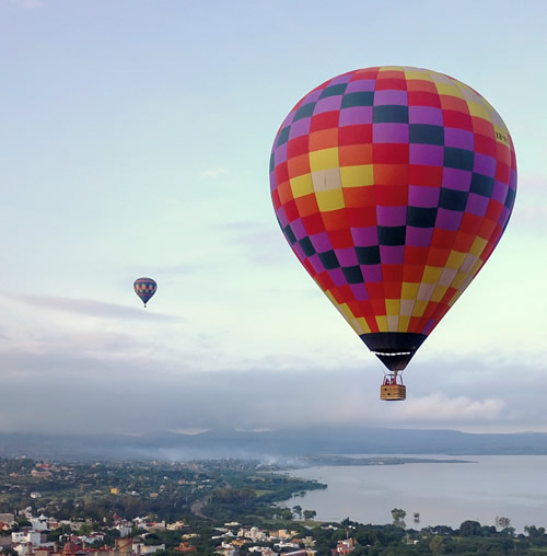 Actividades en San Miguel de Allende-Paseo en globo aerostático