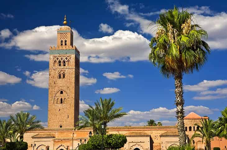 Admira la Mezquita Koutoubia