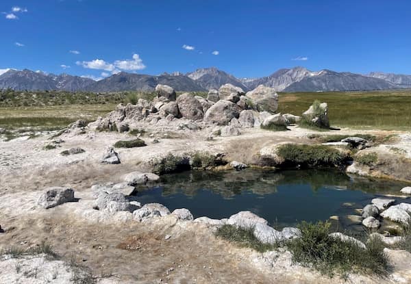 Aguas termales de Wild Willy-aguas termales cerca de Mammoth Lakes