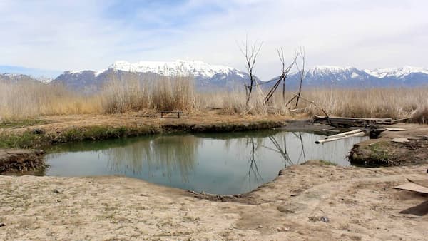 Aguas termales de entrada