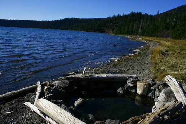 Aguas termales del lago Paulina