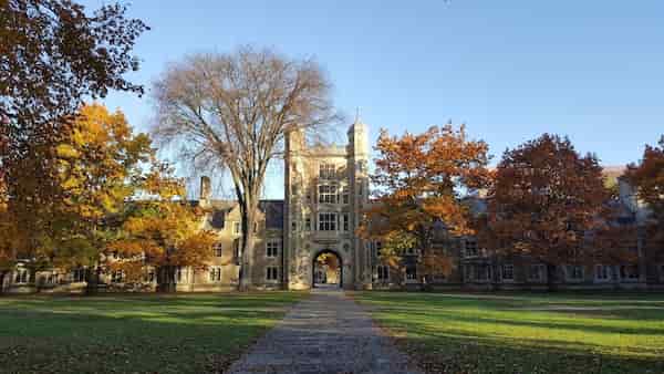 Ann Arbor-otoño en michigan