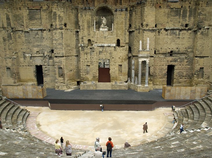 Antiguas ruinas romanas en Orange
