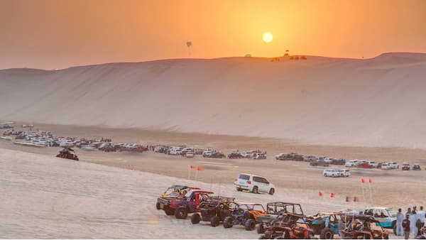 Aventura Con Un Safari En El Desierto De Qatar