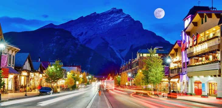 Banff, Alberta - ciudades de Canadá