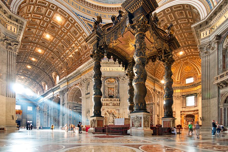 Basílica de San Pedro-sitios turísticos del Vaticano