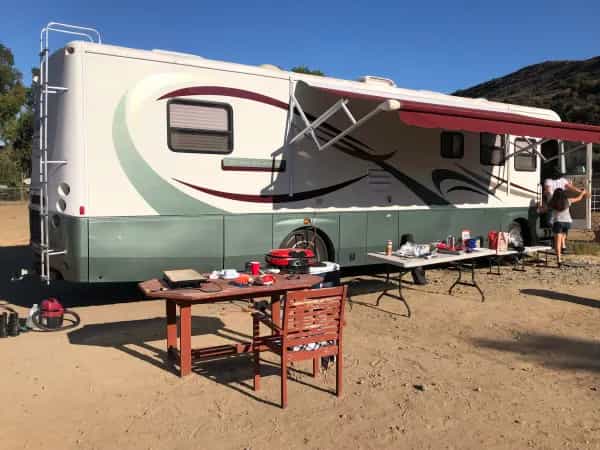 Beachin' Ranch Camping con caballos
