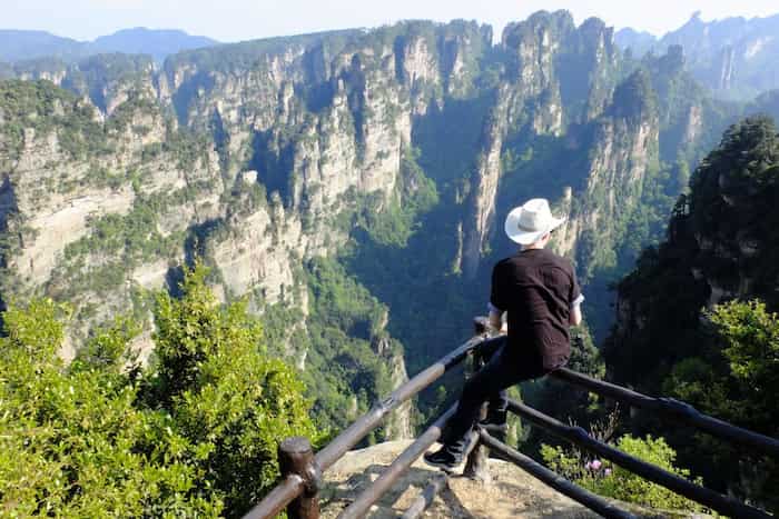 Bosque del Parque Nacional de Zhangjiajie, China