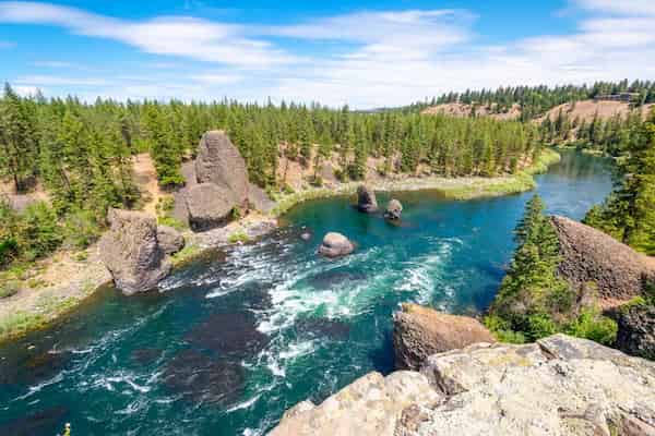 Bowl and Pitcher Loop-rutas de senderismo cerca de Spokane en Washington