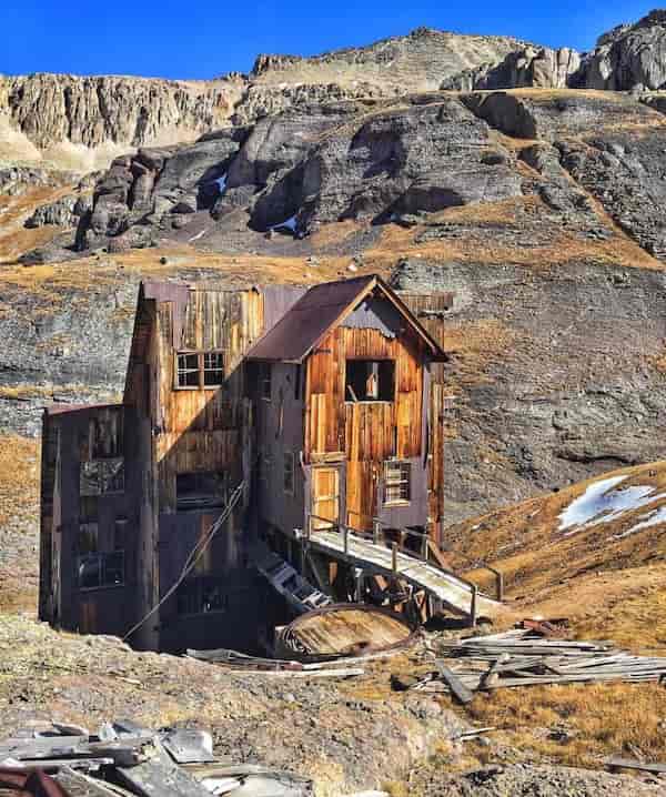 Caminata a la mina Lewis-Caminatas cerca de Telluride