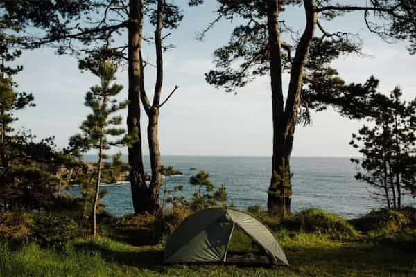 Campamento Separate Star Point-Acampar Frente al Mar en California
