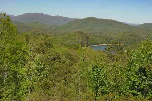 Campamento Tsali-Acampar en el Bosque Nacional Nantahala