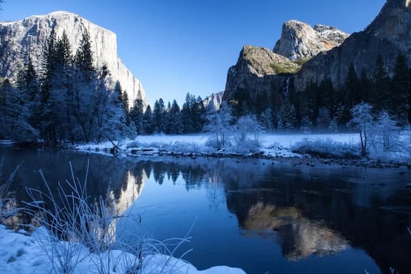 Campamento Upper Pines-Acampar en Invierno en California