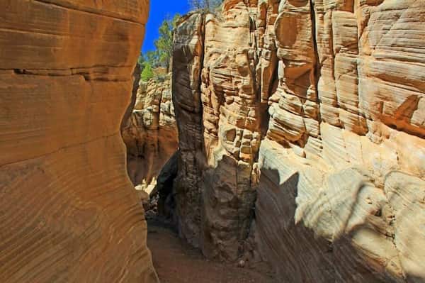 Cañón tragamonedas Bull Valley Gorge-Caminatas en el Monumento Nacional Grand Staircase-Escalante