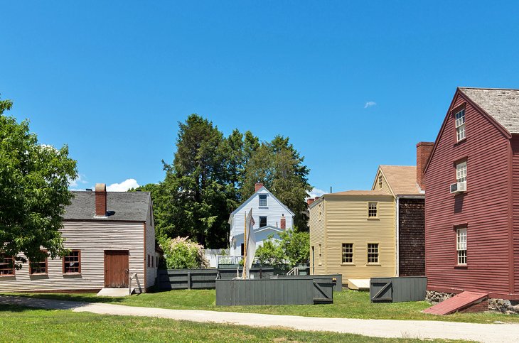 Casas históricas de Portsmouth y Strawbery Banke