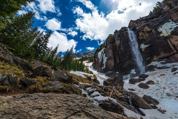 Cascadas Bridal Veil-Caminatas de Invierno en Colorado