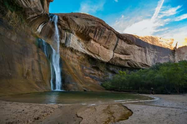 Cascadas inferiores de Calf Creek