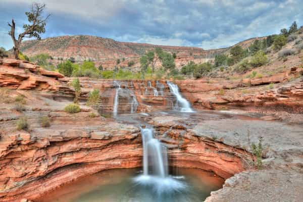 Cataratas de Toquerville-Pozos para Nadar en Utah