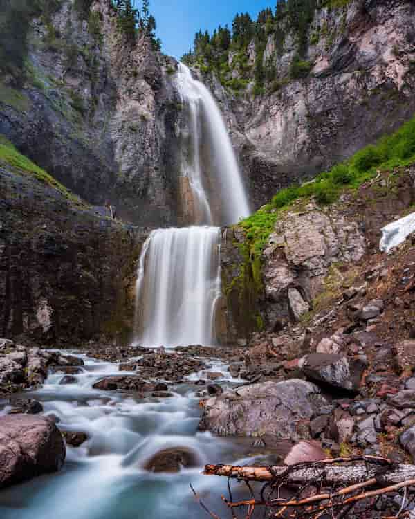 Cataratas del cometa -Cascadas en Washington