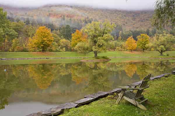 Catskill Mountains Scenic Byway-Follaje de Otoño en Catskills