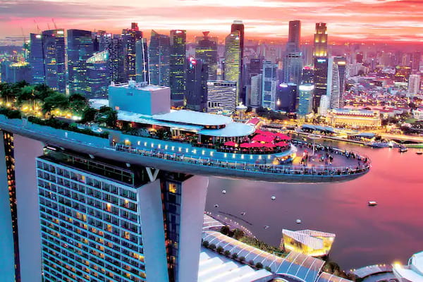 Ce La Vi en la cima de Marina Bay Sands 7