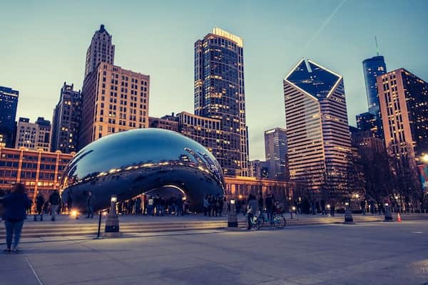 Chicago, Illinois-Viajes por carretera desde Detroit