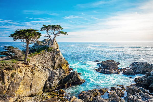 Ciudades costeras de Carmel y Monterey