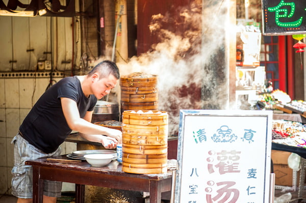 Comer en Xian Cosas para hacer en Xi'an en China 8
