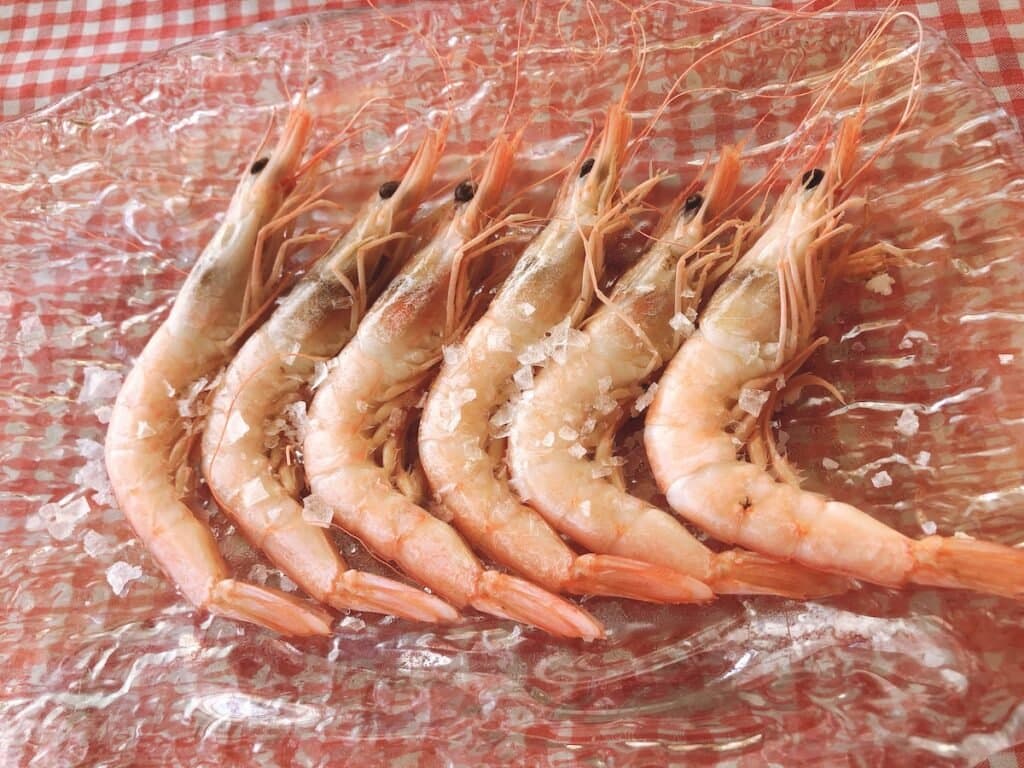 Comer mariscos andaluces