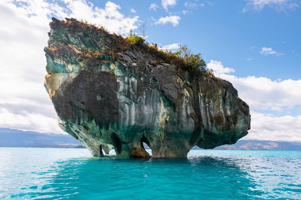 Cómo ver las cuevas de mármol 3
