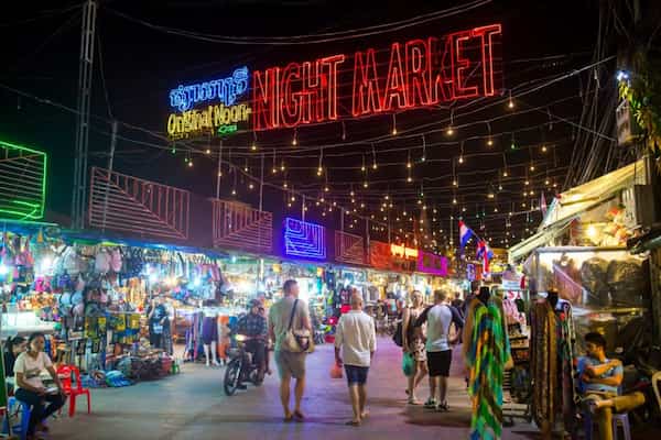 Compras en Camboya
