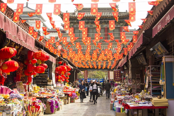 Compras en Xi'an Cosas para hacer en Xi'an en China 9
