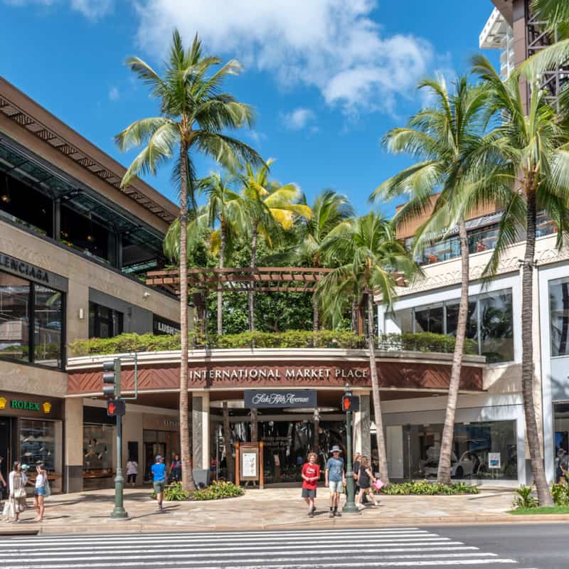 Compras en la isla